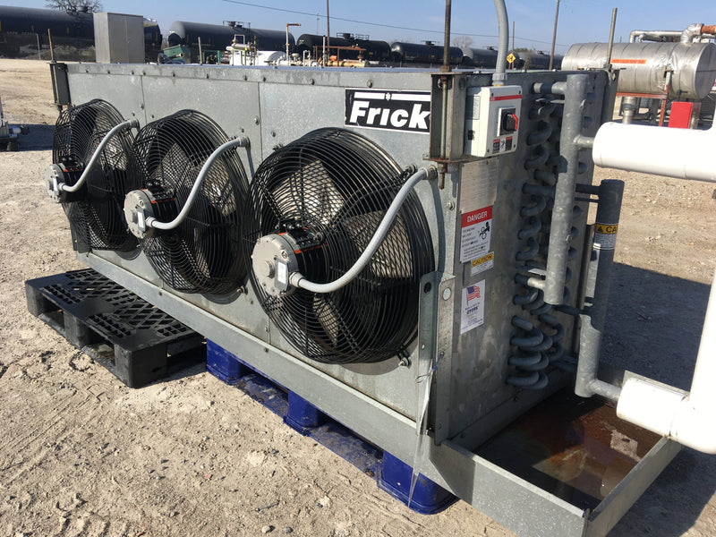 Frick SCS 364TH RH2 Ammonia Evaporator Coil - 11.4375 TR 3 Fans (Low/Medium Temperature) Frick/York 