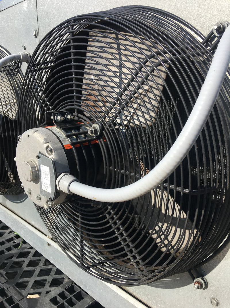 Frick SCS 364TH RH2 Ammonia Evaporator Coil - 11.4375 TR 3 Fans (Low/Medium Temperature) Frick/York 