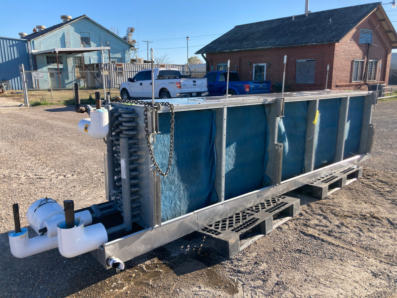 Frick SCS 584TH RH1 Ammonia Evaporator Coil- 22.5 TR, 5 Fans (Low/Medium Temperature) Frick/York 