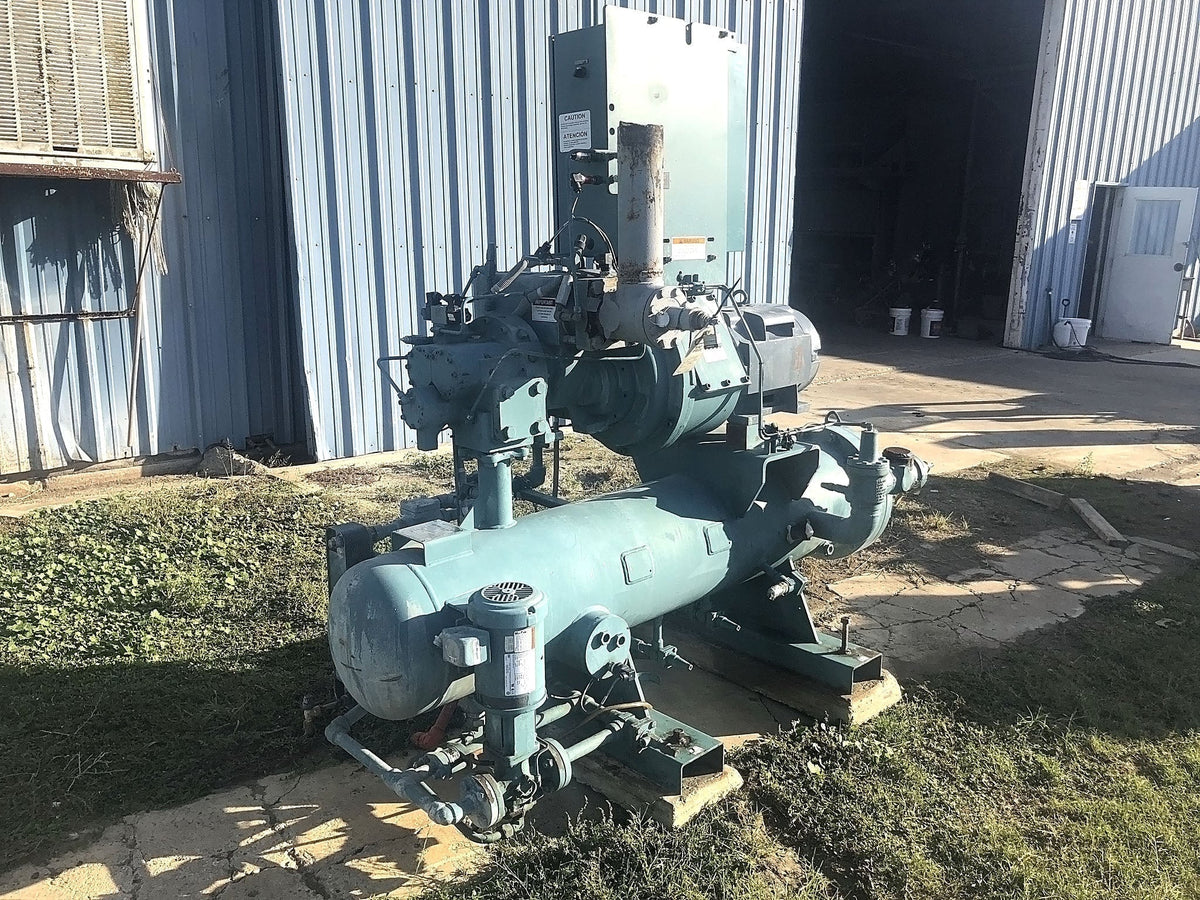 Frick RXF-39 Rotary Screw Compressor Package (Frick XJF120L, 40 HP 460