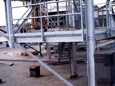 Galvanized Steel Decking Support System Not Specified 