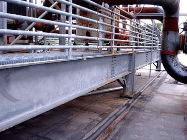 Galvanized Steel Decking Support System Not Specified 