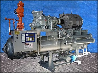 GEA FES 385 / Mycom 250S Screw Compressor Package - 450 HP FES / Mycom 