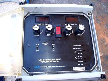 General Analysis Corporation Brix/Diet Carbonation Monitor General Analysis Corporation 