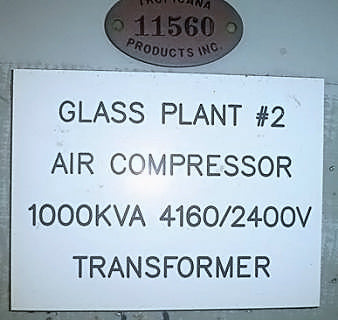 General Electric Dry-Type Step-Down Distribution Transformer- 1000 KVA General Electric 
