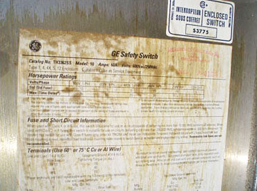 General Electric Heavy Duty Safety Switches- 60 Amp General Electric 