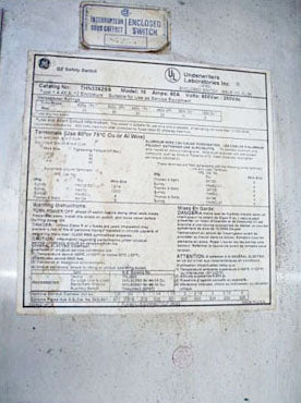 General Electric Heavy Duty Safety Switches- 60 Amp General Electric 