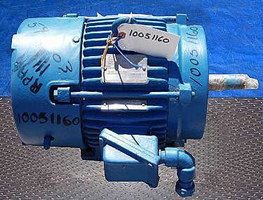 General Electric Motor- 7.5 HP General Electric 
