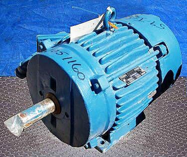General Electric Motor- 7.5 HP General Electric 