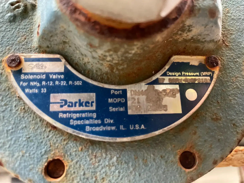 Parker Solenoid Valve with Strainer( 2")