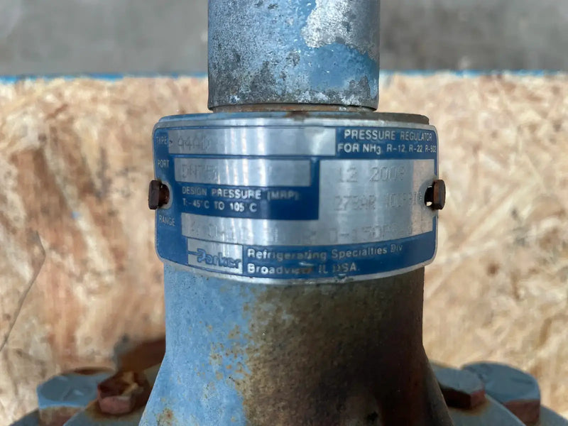 Parker A4AD-DN75 Refrigerant Pressure Relief Regulator (75mm, 3 inch)