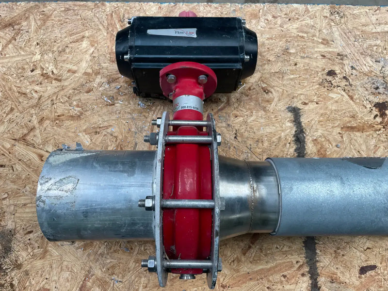 Flowline PTFE Butterfly Valve with Electric Actuator ( 5")