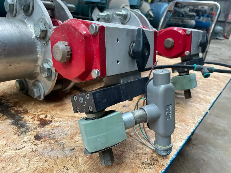 Flowline PTFE Butterfly Valve with Pneumatic Actuator ( 5")