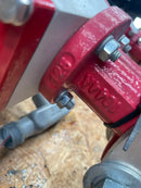 Válvula de mariposa de PTFE Flowline con actuador neumático (5")