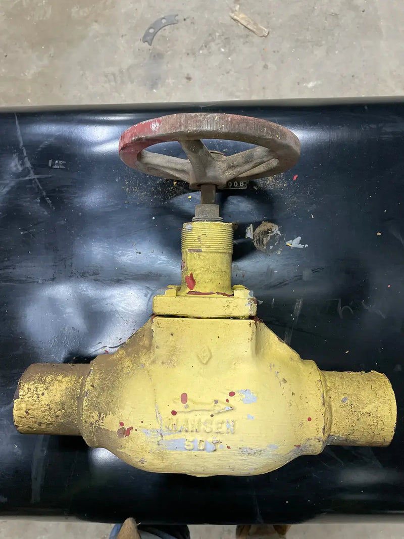 Hansen Refrigerant Hand Shut-Off Globe Valve (2")
