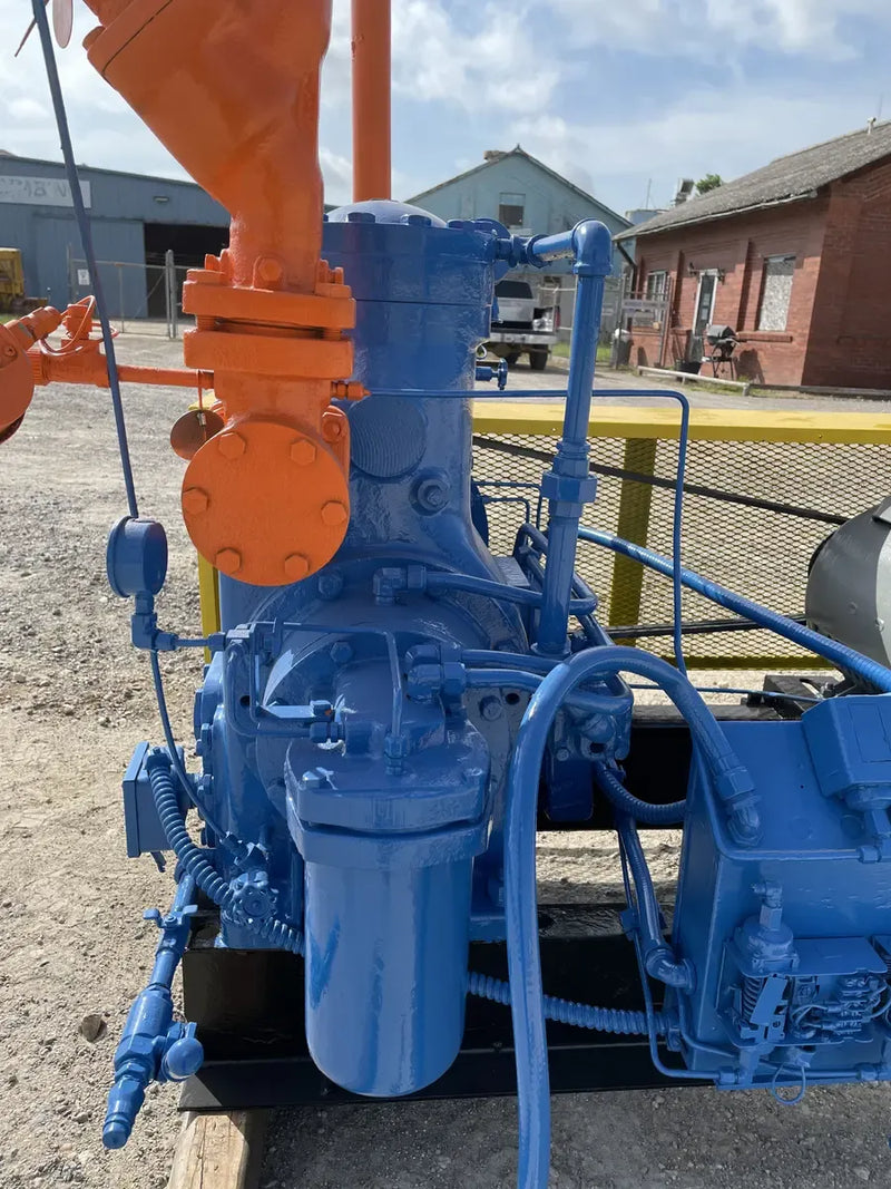 Vilter 442 2-Cylinder Reciprocating Compressor Package (25 HP 230/460 V, Belt Driven)