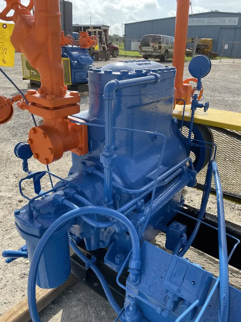 Vilter 442 2-Cylinder Reciprocating Compressor Package (25 HP 230/460 V, Belt Driven)