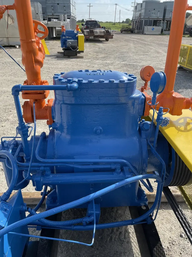Vilter 442 2-Cylinder Reciprocating Compressor Package (25 HP 230/460 V, Belt Driven)