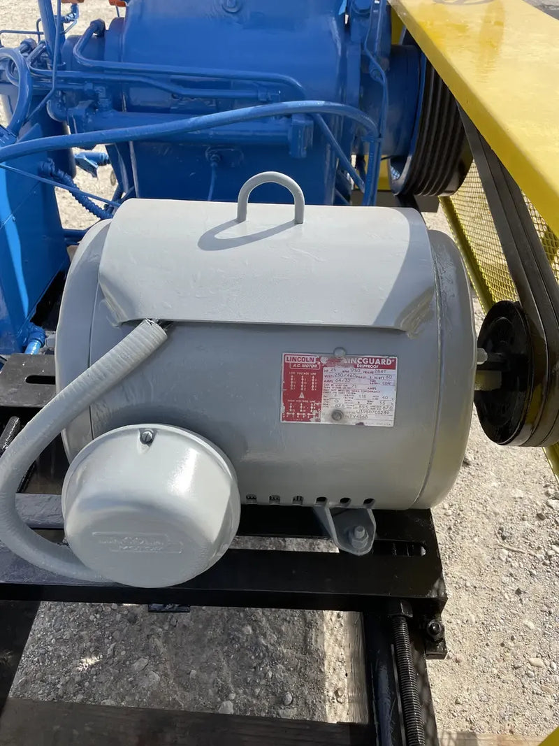 Vilter 442 2-Cylinder Reciprocating Compressor Package (25 HP 230/460 V, Belt Driven)