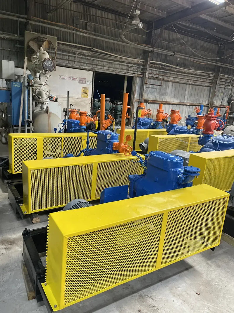 Vilter 442 2-Cylinder Reciprocating Compressor Package (25 HP 230/460 V, Belt Driven)