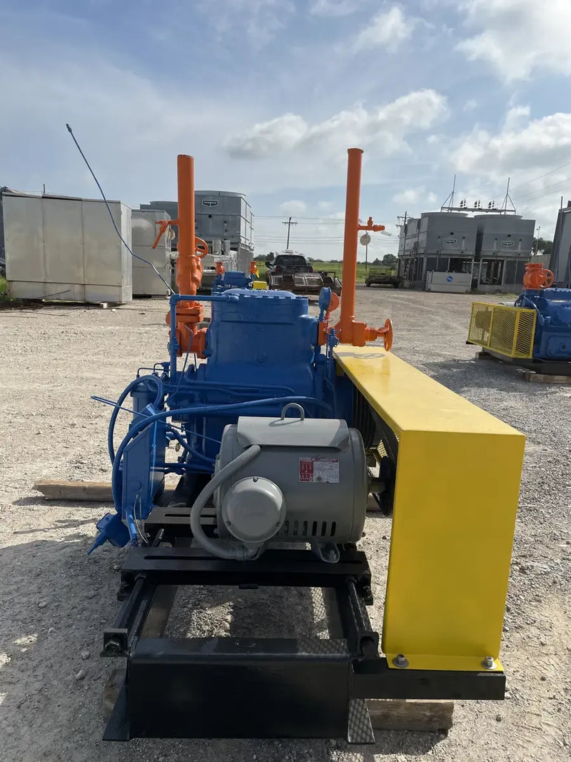 Vilter 442 2-Cylinder Reciprocating Compressor Package (25 HP 230/460 V, Belt Driven)