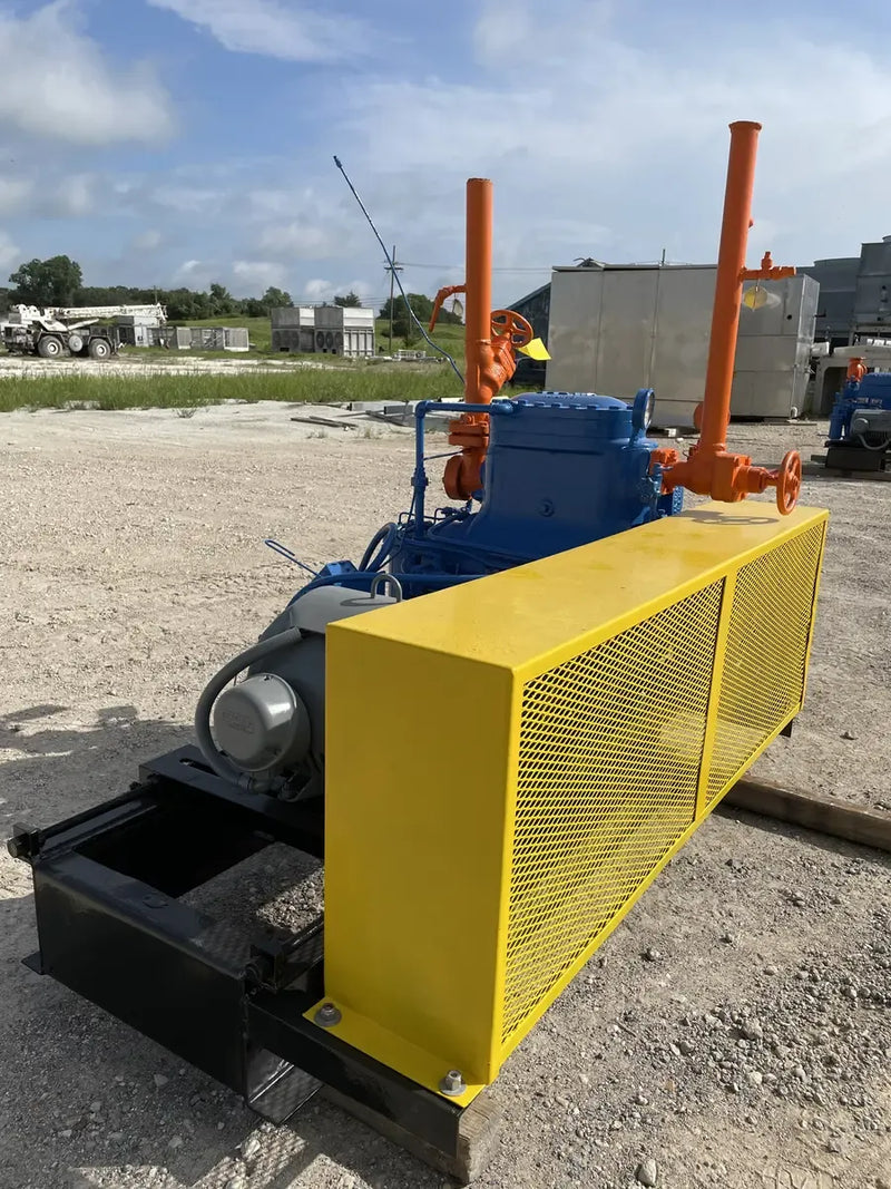 Vilter 442 2-Cylinder Reciprocating Compressor Package (25 HP 230/460 V, Belt Driven)