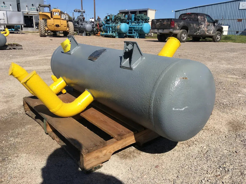 E.L. Nickell Co. Ammonia Intercooler (13in X 60 in. 34 Gallons)