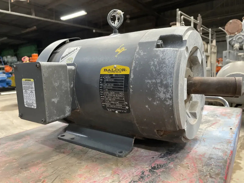 Baldor CM3704T Motor (3 HP, 1165 RPM, 208-230/460 V)