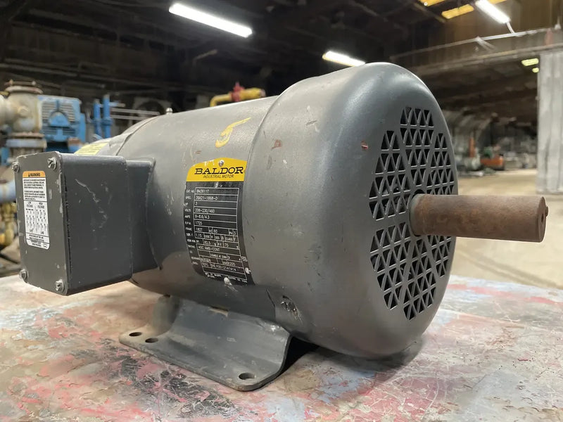 Baldor BM3611T Motor (3 HP, 1725 RPM, 208-230/460 V)