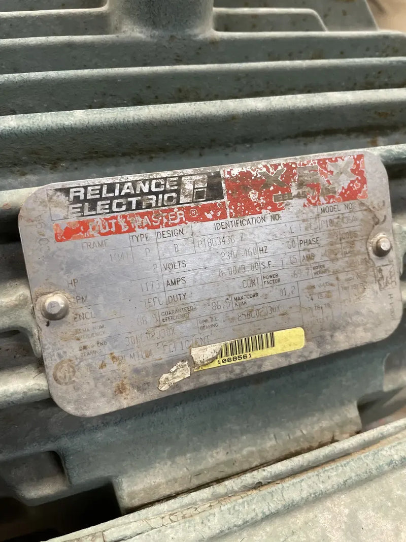 Motor Reliance P18G3436A (2 HP, 1175 RPM, 230/460 V)