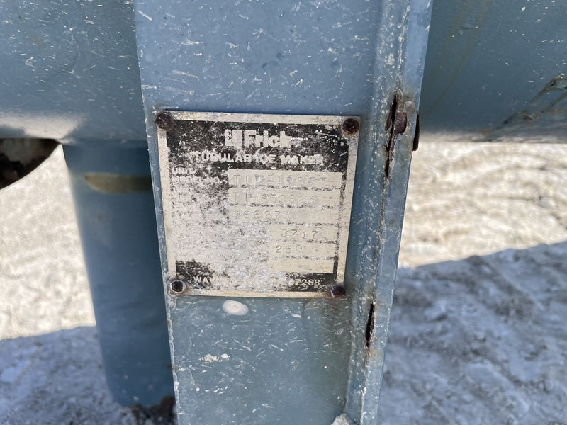 Frick  Horizontal Shell and Tube Heat Exchanger