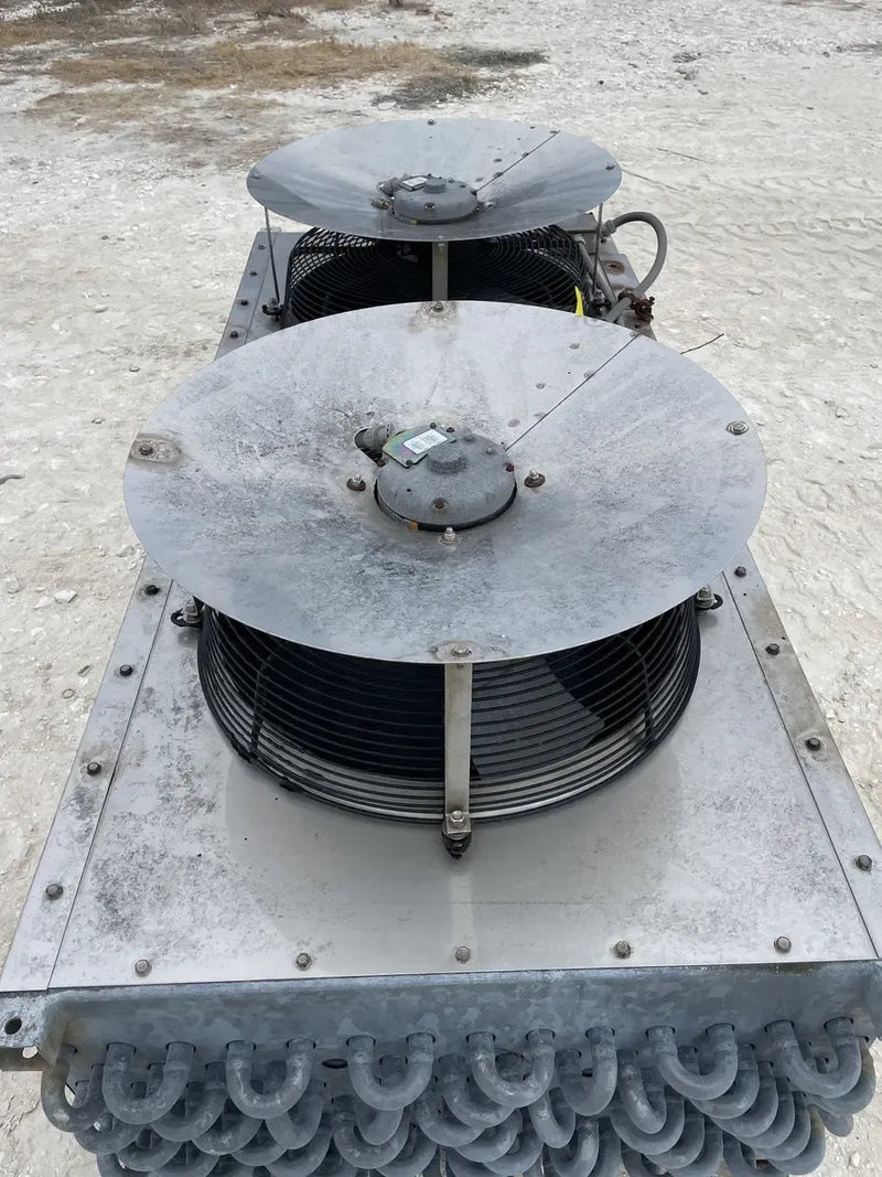 Frick (York) ATRB 284XW 3 Serpentín evaporador de amoníaco - 10 TR, 2 ventiladores (baja temperatura)