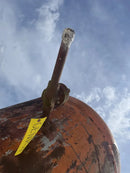 Receptor de amoníaco vertical RECO (44 pulg. X 90 pulg. 785 galones)