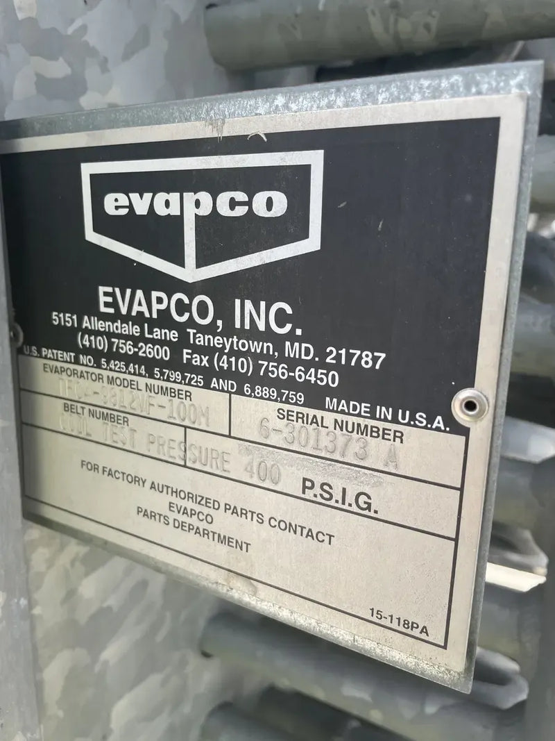 Evapco TFC4-9812VF-100M Bobina evaporadora de amoníaco - 56,8 TR (baja temperatura)