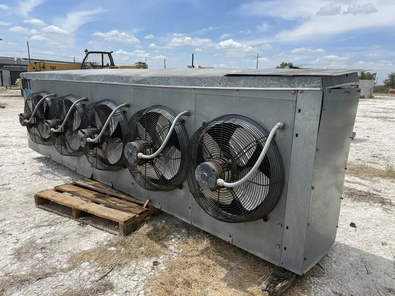 Krack DTX5S -1270-RBA-HGU-LH Bobina evaporadora de amoníaco - 16 TR, 5 ventiladores (temperatura baja/media)