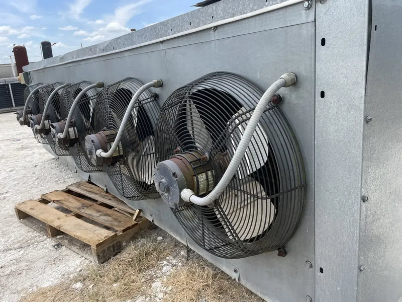 Krack DTX5S -1270-RBA-HGU-LH Bobina evaporadora de amoníaco - 16 TR, 5 ventiladores (temperatura baja/media)