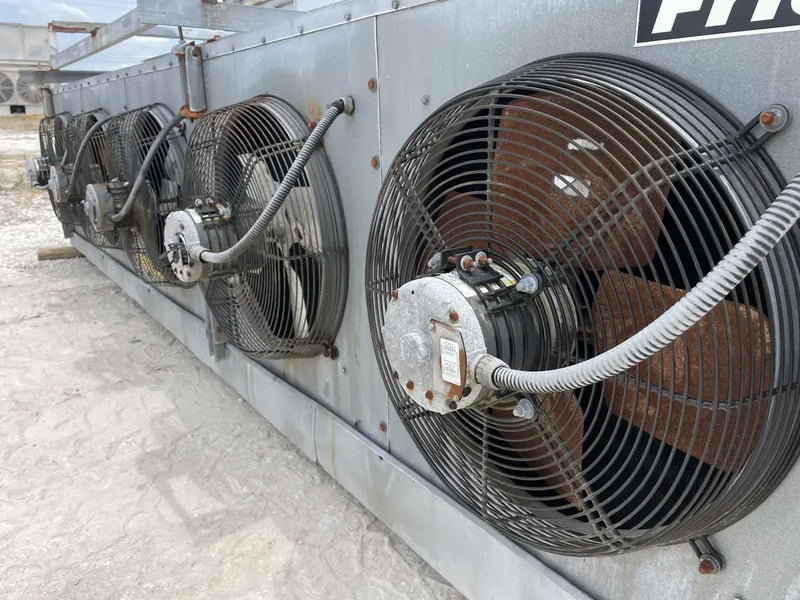 Frick (York) SCS-584XH-DH Serpentín evaporador de amoníaco - 26 TR, 5 ventiladores (temperatura baja/media)