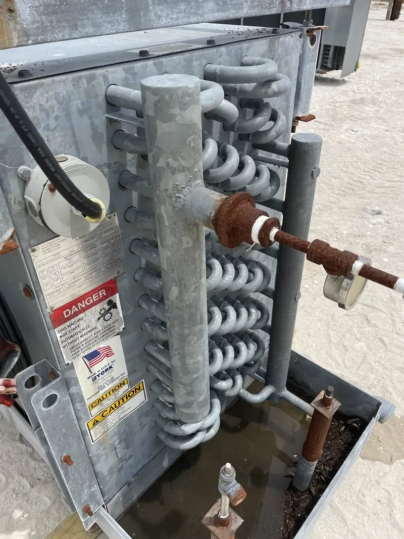 Frick (York) SCS-584XH-DH Serpentín evaporador de amoníaco - 26 TR, 5 ventiladores (temperatura baja/media)