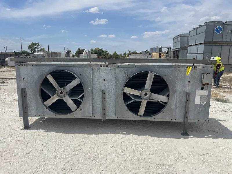 Bobina evaporadora de amoníaco Krack 2L-4410 - 31.08 TR, 2 ventiladores (baja temperatura)