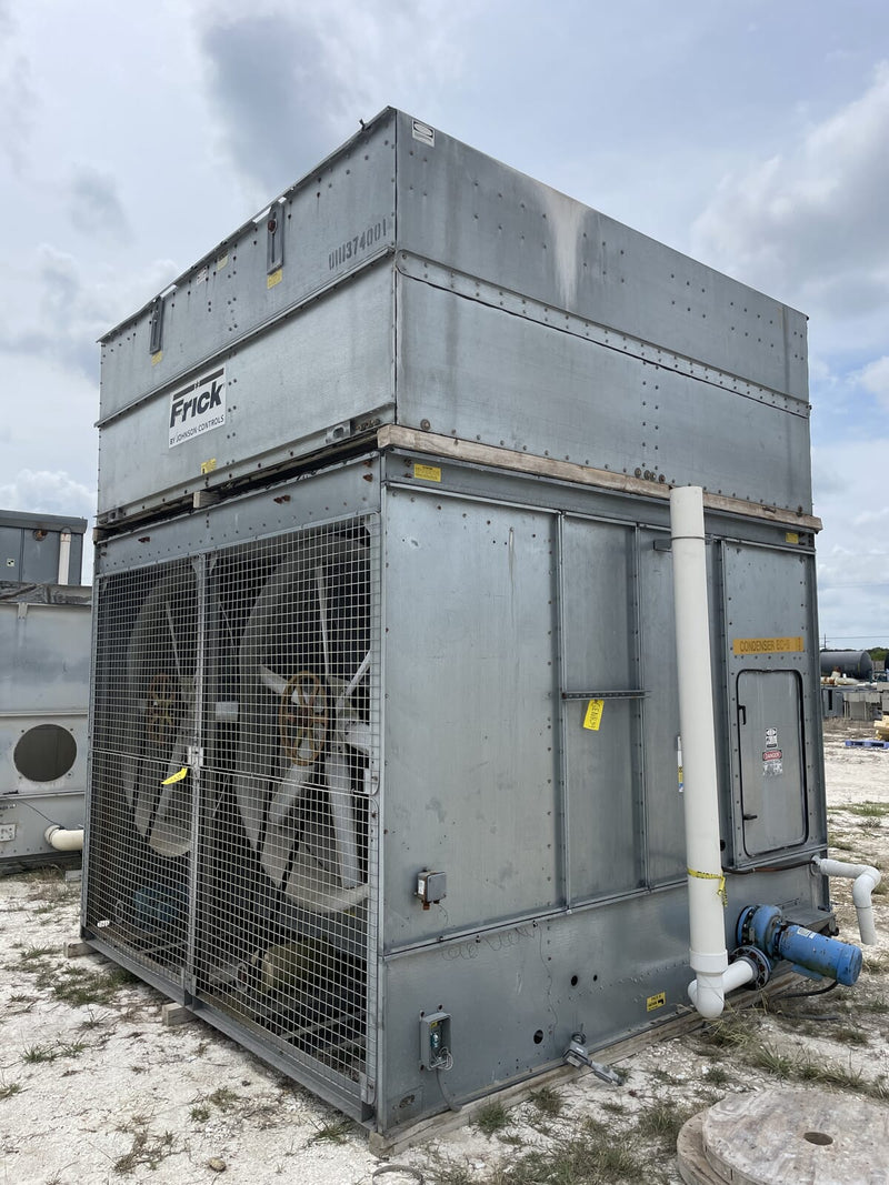 Frick VCA-404A Evaporative Condenser (404 Nominal Tons, 2-10 HP Motors, 1 Tower Unit)