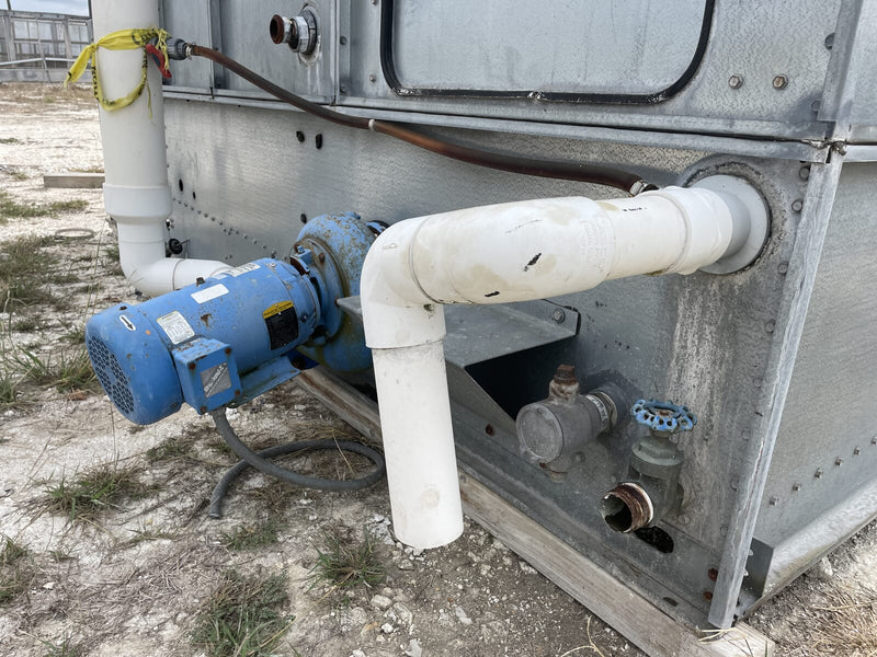 Frick VCA-404A Evaporative Condenser (404 Nominal Tons, 2-10 HP Motors, 1 Tower Unit)