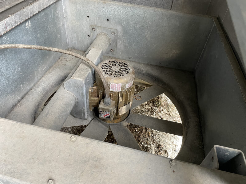 Evapco NTPA-49-0408 Ammonia/Freon Evaporator Coil- 25.00 TR, 3 Fans (Low Temperature)