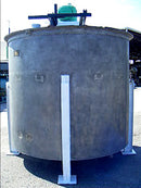 Graver Inner Dimpled Jacket Stainless Steel Mixing Tank-1600 Gallons Graver Tank and Mfg. Co., Inc. 