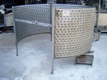 Graver Inner Dimpled Jacket Stainless Steel Mixing Tank-1600 Gallons Graver Tank and Mfg. Co., Inc. 