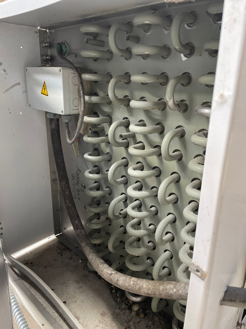 Guntner AGHN 050.2F/16-A0L/28P.M Ammonia Evaporator Coil- 4TR, 1 Fan (Low/Medium Temperature) Guntner 