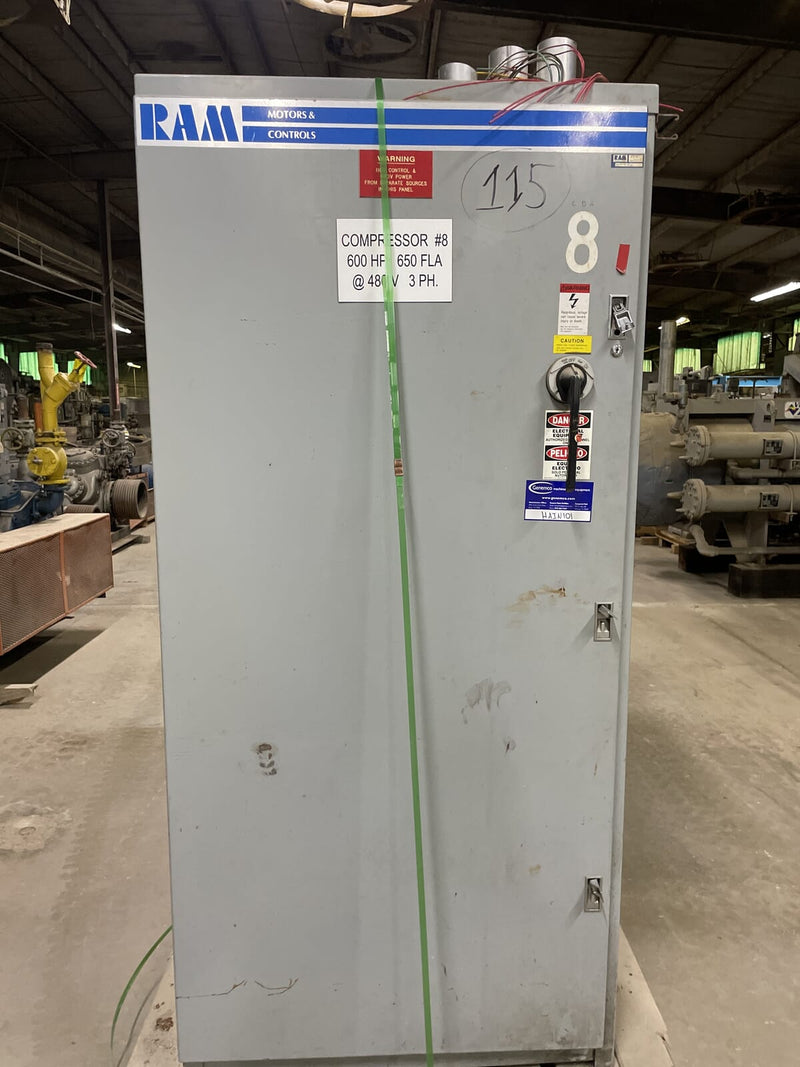 Ram Industries Screw Compressor Motor Starter (600 HP)