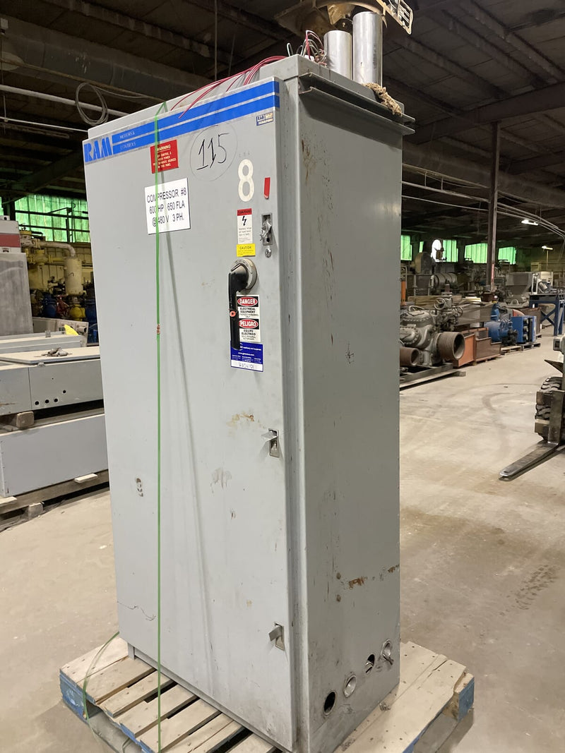 Ram Industries Screw Compressor Motor Starter (600 HP)