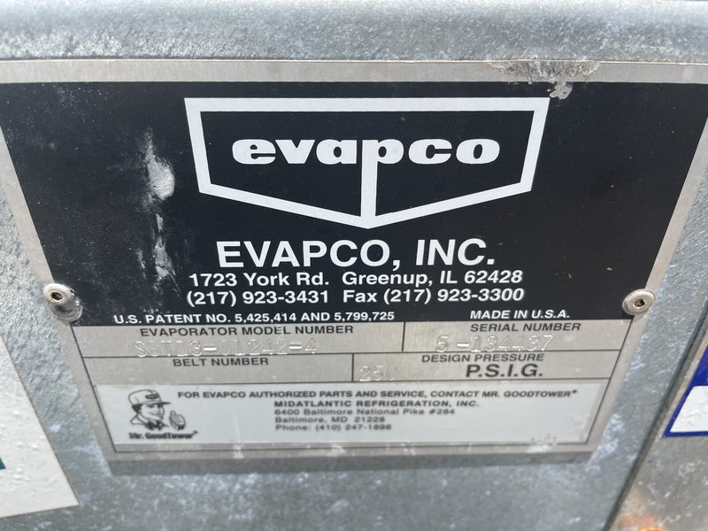 Evapco SSTD3-01242-4 Bobina evaporadora de amoníaco - 16 TR, 2 ventiladores (temperatura baja/media)