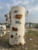 Subenfriador vertical de amoníaco RVS (36 x 96 pulgadas, 528 galones)