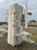 Subenfriador vertical de amoníaco RVS (36 x 96 pulgadas, 528 galones)